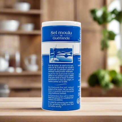 Le Guérandais Fine Grey Sea Salt from Guérande (Sel Moulu de Guérande) 8.8oz / 250g