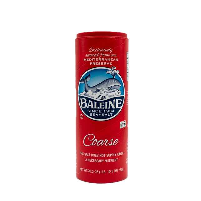 La Baleine Coarse Sea Salt 26.5oz / 750g