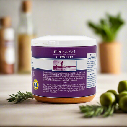Le Guérandais Flaky Sea Salt from Guérande (Fleur de Sel) 4.4oz / 125g