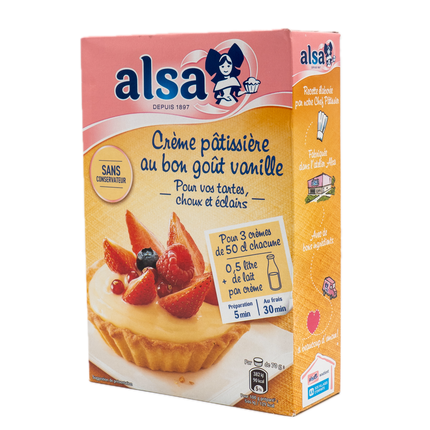 Alsa Pastry Cream with Vanilla Flavor Mix 13.8oz / 390g