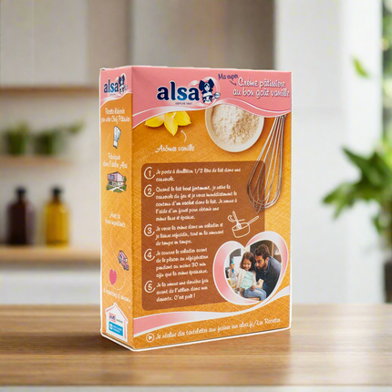 Alsa Pastry Cream with Vanilla Flavor Mix 13.8oz / 390g