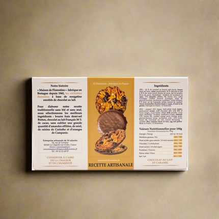 Maison de Florentins Milk Chocolate and Caramel (12 count) 3.5oz / 100g