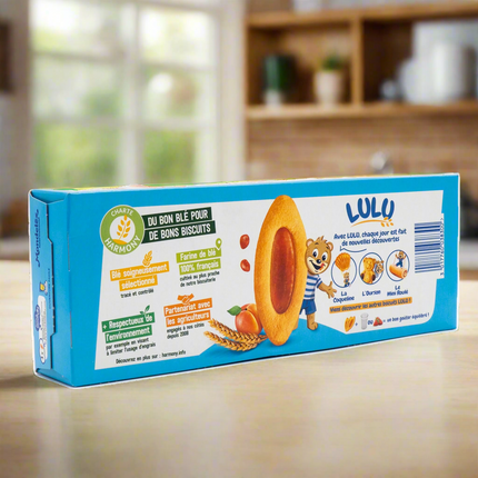 Lu Lulu La Barquette Apricot Biscuits (3 Chatons) 4.2oz / 120g