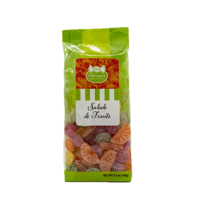 Barnier Fruit Salad Frosted Candies 5.3oz/ 150g