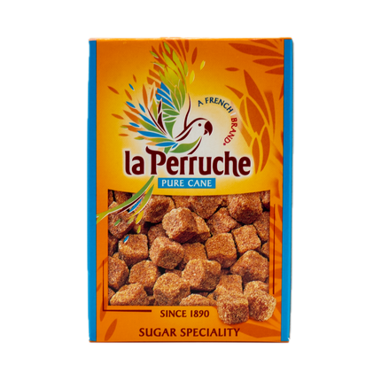 La Perruche Pure Cane Brown Sugar Cubes 8.8oz / 250g