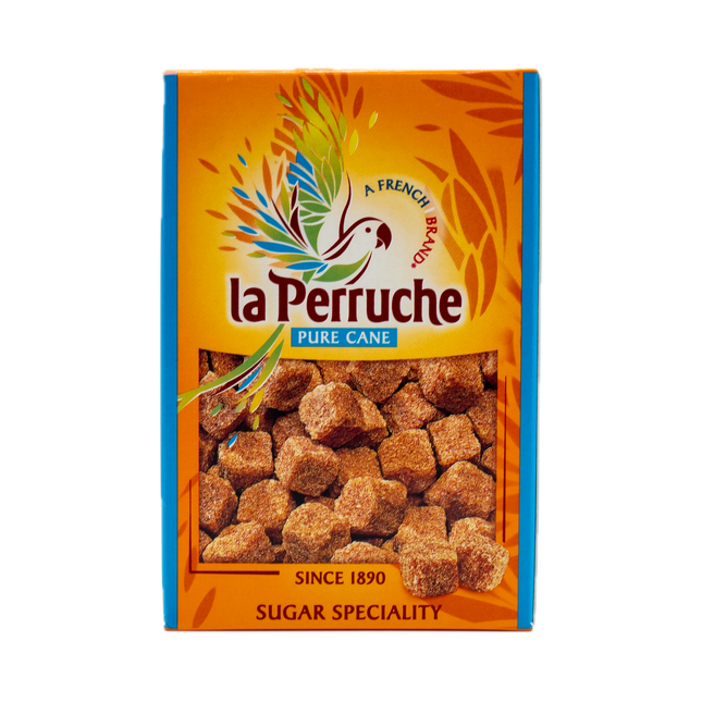 La Perruche Pure Cane Brown Sugar Cubes 8.8oz / 250g