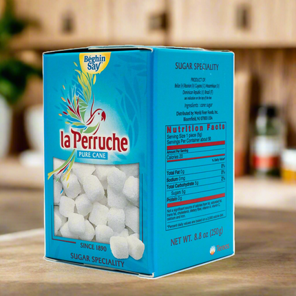 La Perruche Pure Cane White Sugar Cubes 8.8oz / 250g