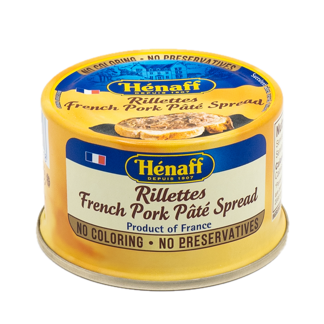 Hénaff Rillettes French Pork Pâté Spread 4.5oz / 127g