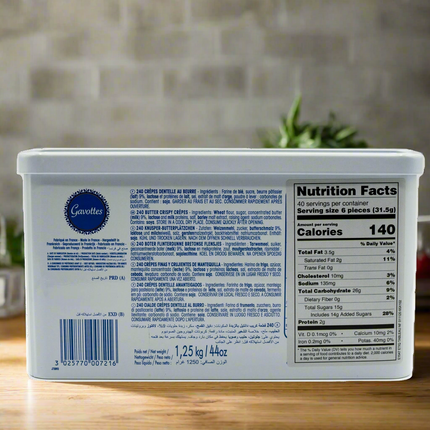 Gavottes Lace Wafers (Crêpes Dentelle) (120 count) 44oz/ 1,25kg
