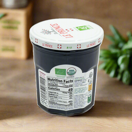 Thomas Le Prince Organic Blackcurrant Preserve 12 oz/ 340g
