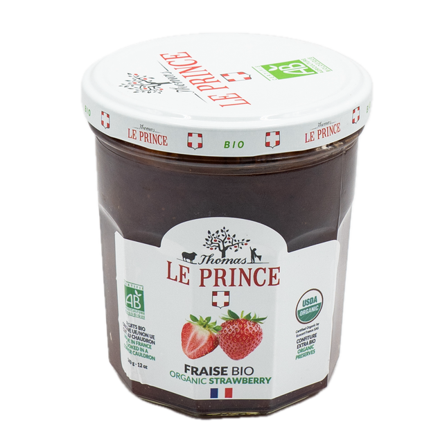 Thomas Le Prince Organic Strawberry Preserve 12 oz/ 340g