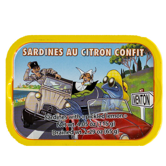 Ferrigno Sardines with Pickled Lemon 4.05oz / 115g