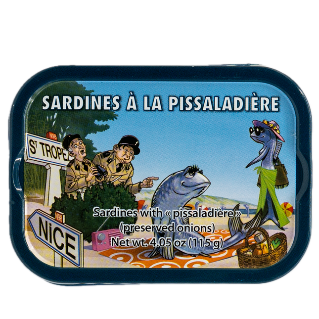 Ferrigno Sardines with Pissaladière (Preserved Onions) 4.05oz / 115g