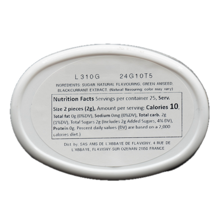 Anis de Flavigny Blackcurrant Sweets 1.75oz / 50g