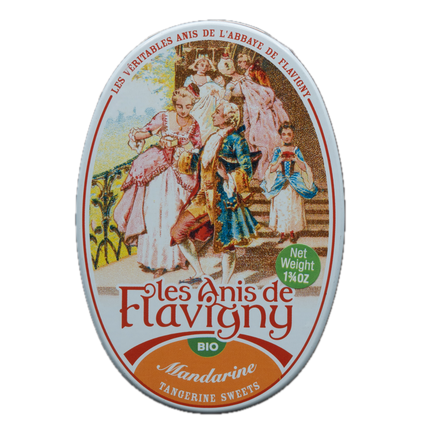 Anis de Flavigny Tangerine Sweets 1.75oz / 50g