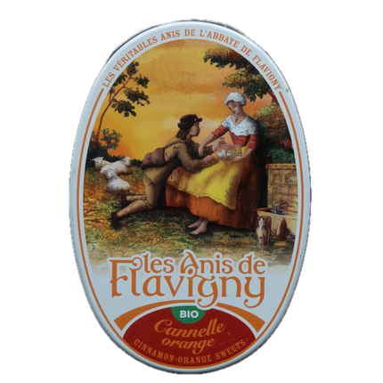 Anis de Flavigny Cinnamon Orange Sweets 1.75oz / 50g