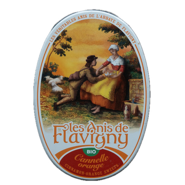 Anis de Flavigny Cinnamon Orange Sweets 1.75oz / 50g