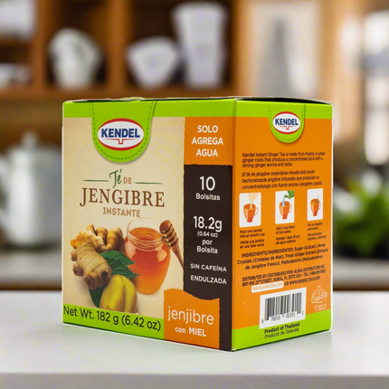 Kendel Instant Ginger Tea with Honey (10 count) 6.42oz / 182g