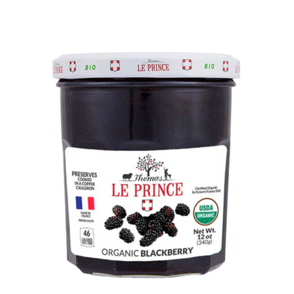 Thomas Le Prince Organic Blackberry Preserve 12oz / 340g