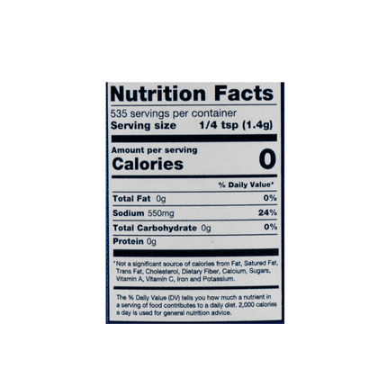 La Baleine Fine Sea Salt 26.5oz / 750g