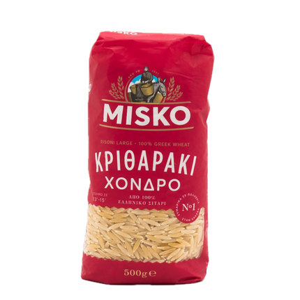 Misko Orzo Noodles Risoni Large 17.6oz / 500g