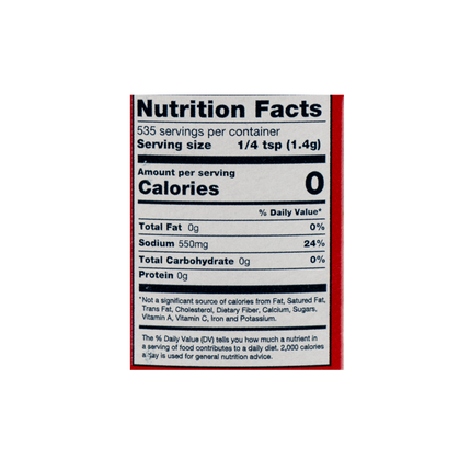 La Baleine Coarse Sea Salt 26.5oz / 750g