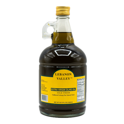 Lebanon Valley Extra Virgin Olive Oil Cold Press 50.72fl oz / 1.5L